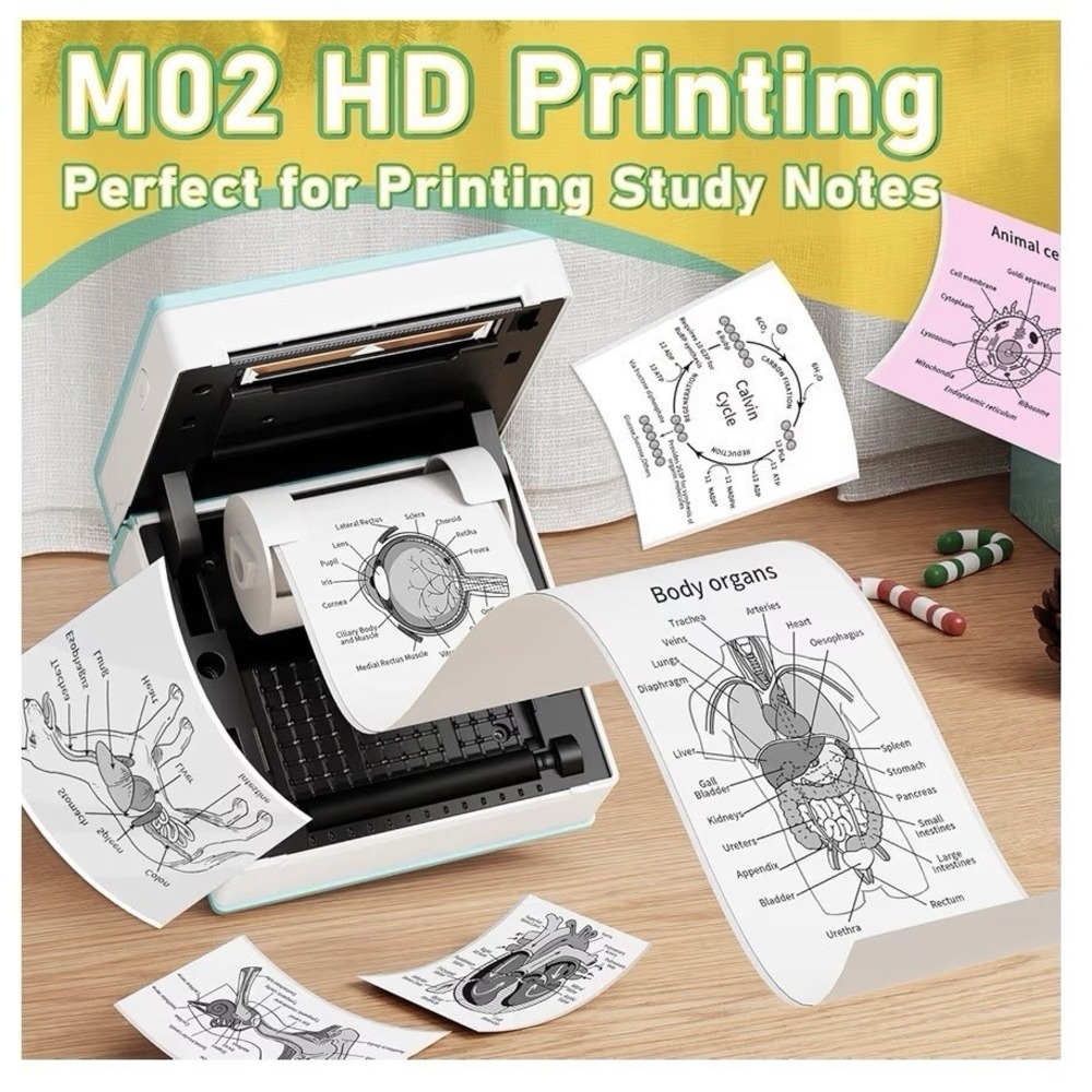 Phomemo Mini Sticker Printer Maker M02 - Picture 4 of 4